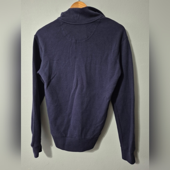 U.S. Polo Assn. Navy Quarter-Zip Sweater - Picture 3 of 8